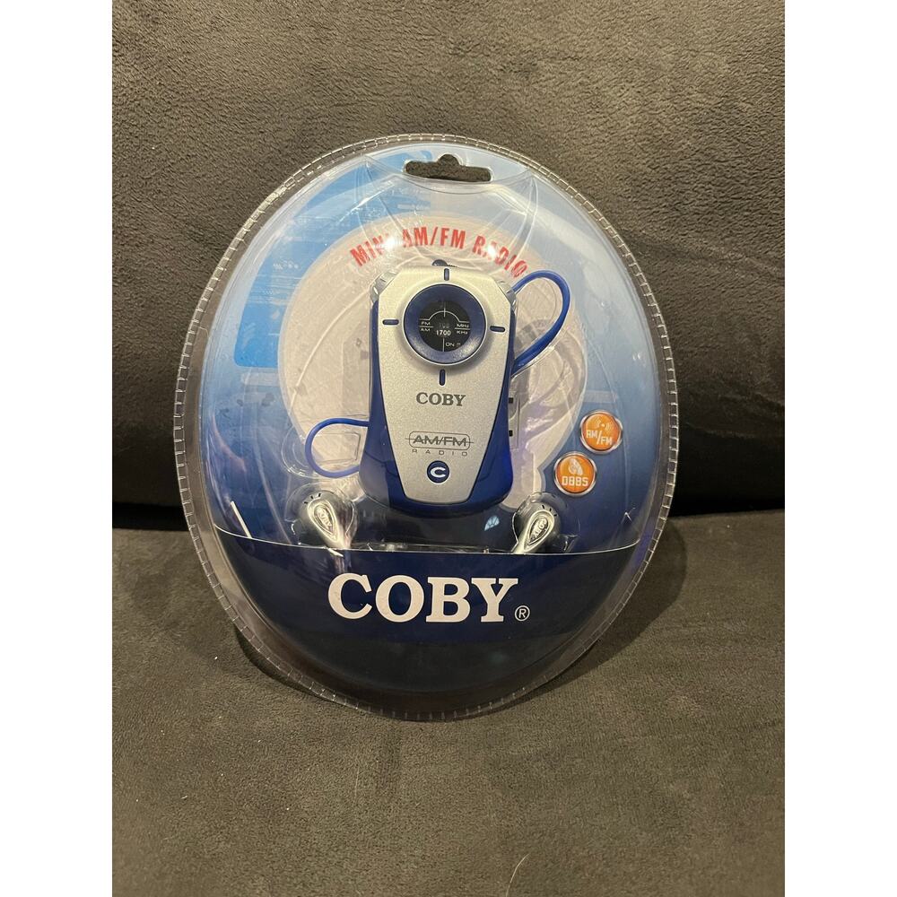 Coby Mini AM/FM Radio- CX-71- NIB
